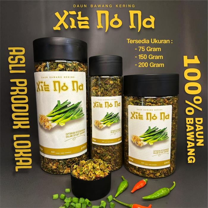 

Pilihan- Xie No Na Daun Bawang Goreng Kering Tabur Gurih Dan Renyah Bubuk