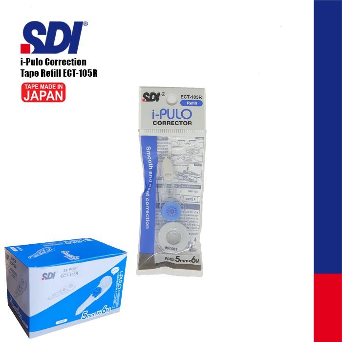 

SDI ECT-105R Refill Tip-ex / Correction Tape 24pcs