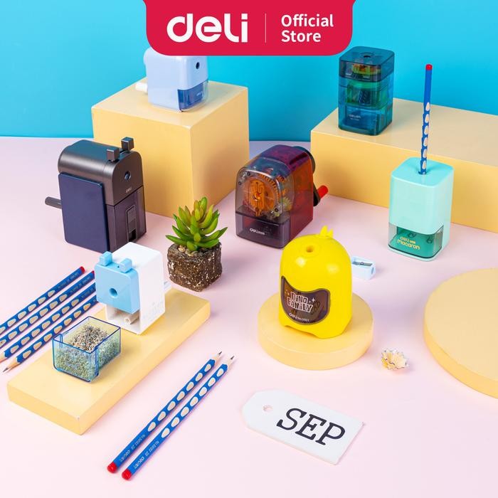 

Deli Rautan Putar / Rotary Sharpener Dengan Hasil Yang Runcing