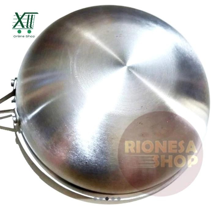 Viera Tms99~034/34 Cm Honeycomb Wok ~ Wajan Stainless 304