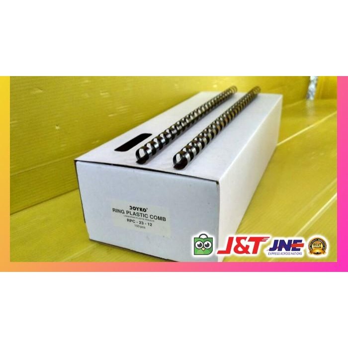 

SPIRAL PLASTIK F4 23 LUBANG 1/2 (12 MM) - HITAM