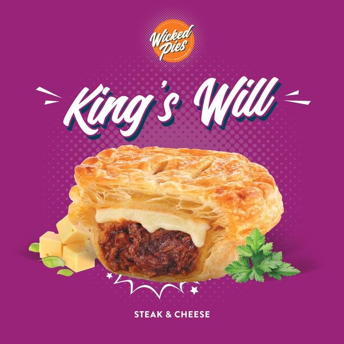 

Pilihan- Wicked Pies King'S Will Steak And Cheese