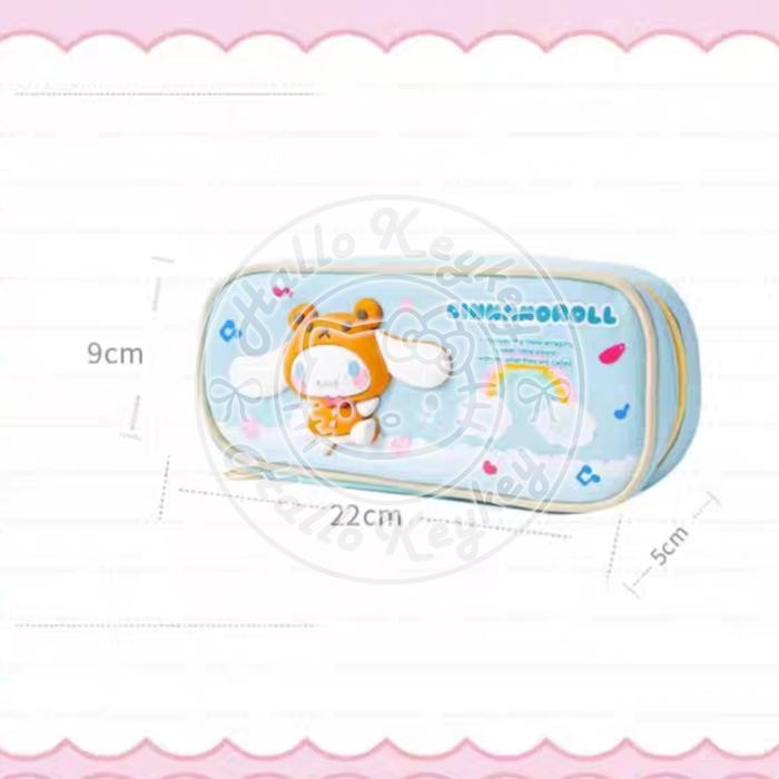 

TEMPAT PENSIL KITTY MELODY KUROMI CINNAMOROL ORIGINAL SANRIO