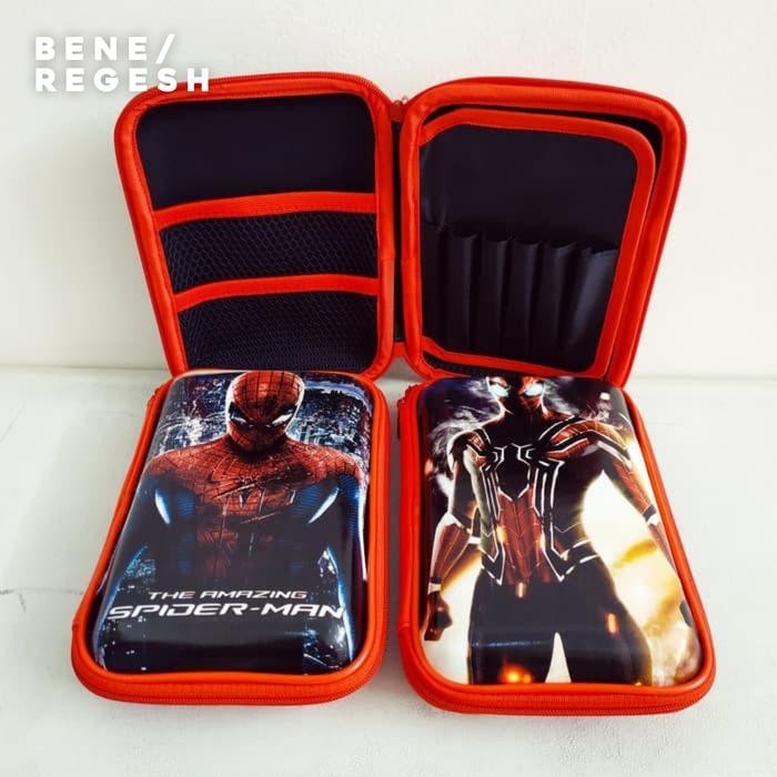 

HARD PENCIL CASE / HPO KOTAK PENSIL MODEL SMIGGLE DESAIN SPIDERMAN