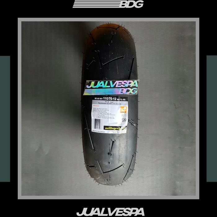 Ban Adx Milleprimo 110/70 Ring 12