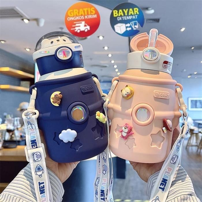 

KP124 - BOTOL MINUM ANAK MURAH TANDUK RUSA TALI SEDOTAN TEMPAT MINUM ANAK LUCU