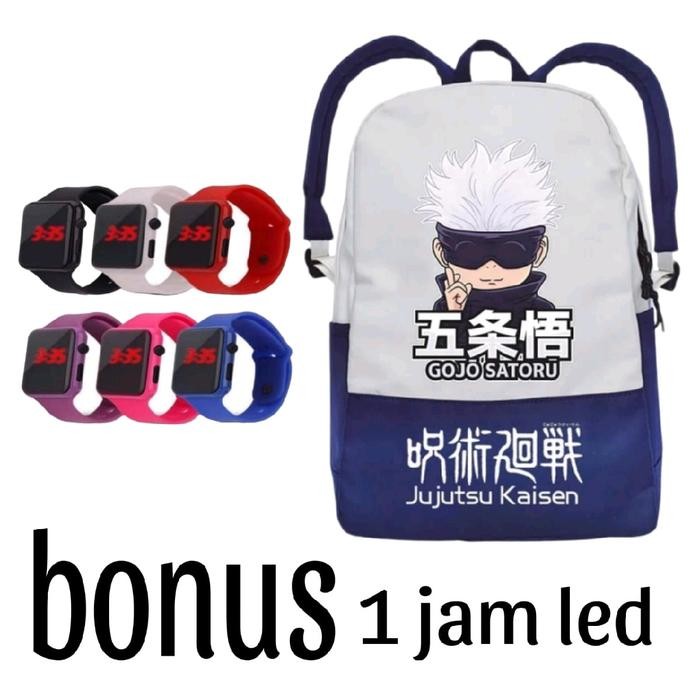 

tas anak laki - tas anak gojo - ransel anak sekolah - tas anak cowok - tas sd anak laki (bonus 1