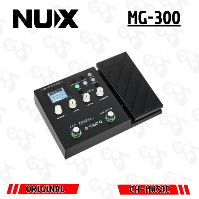 Nux Mg300 Efek Gitar Modeling Effect Gitar Original Nux Mg 300