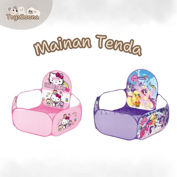 ToysZoona Tenda Hexagon Tenda Mainan Anak Frozen Spiderman