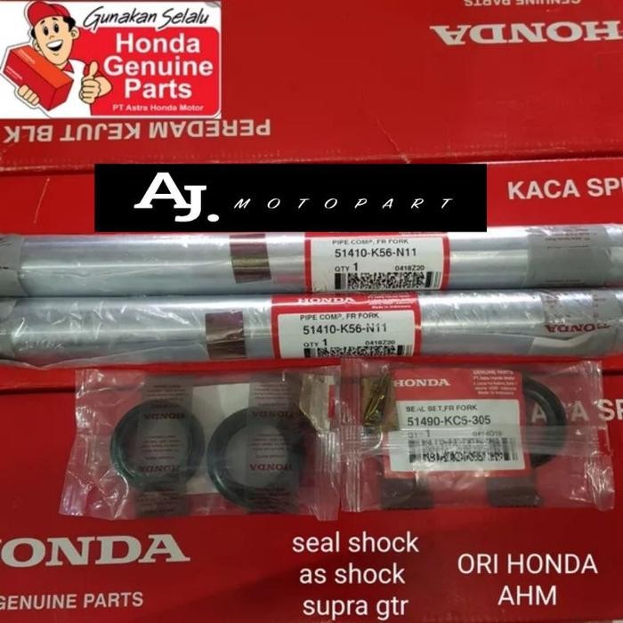 as shock seal shock gtr supra 150 gtr sepasang satu set ori honda ahm