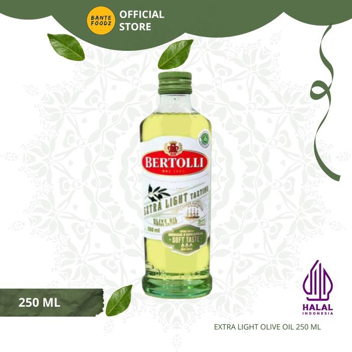 

DISKON Bertolli Extra Light Virgin Olive Oil 250 ml READY STOCK