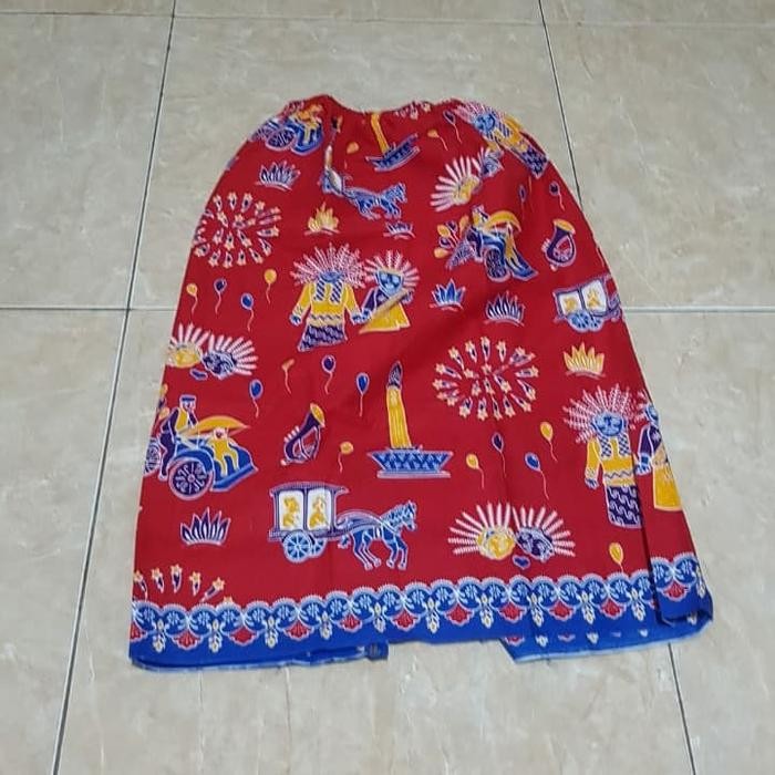 Sale Rok Anak / Rok Motif Ondel Ondel / Rok Encim Betawi
