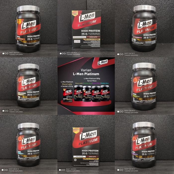 L-Men Lmen Platinum 800gr 800 Gram New Formula