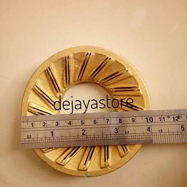 Burner kompor blue gas besar (kanan) korina xentro blue gaz model lama