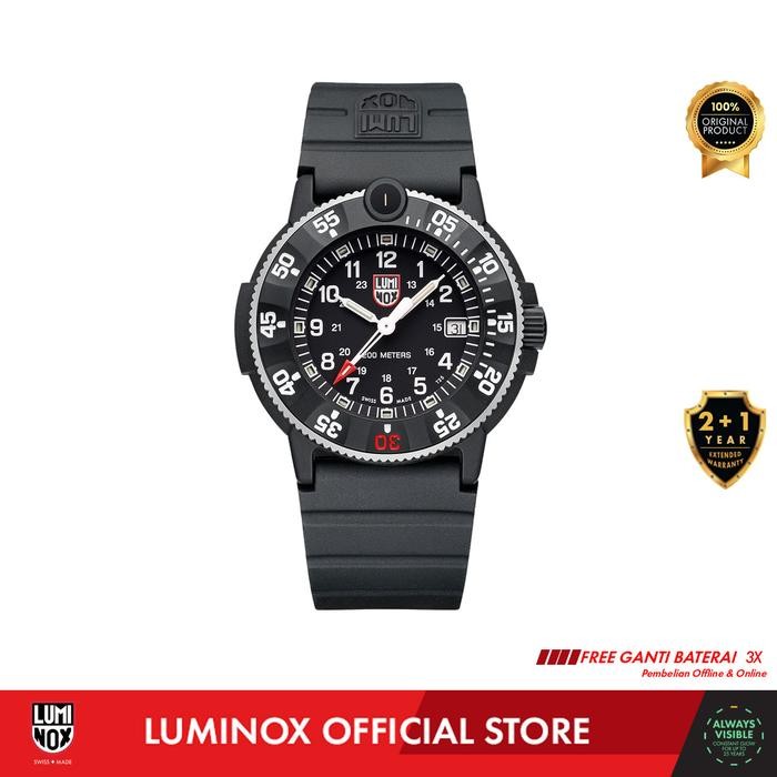 Sale Luminox 3001.H.Set, Original Navy Seal, Heritage Dive Watch, 43 Mm - Jam Tangan Pria