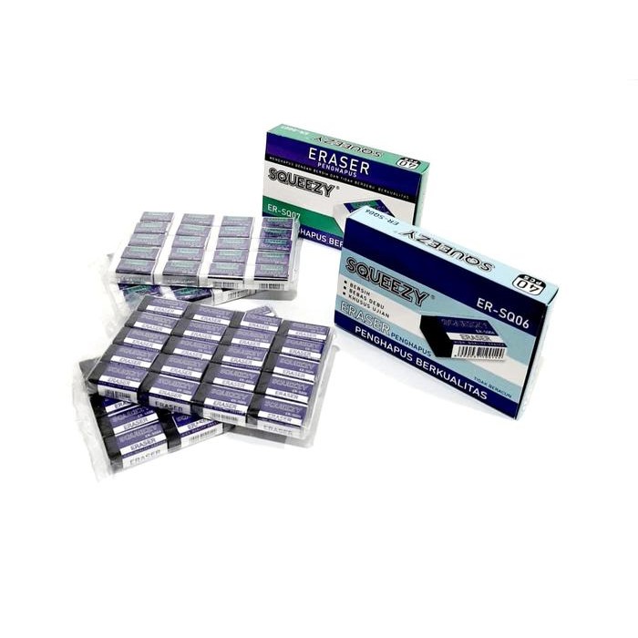 

New Harga Grosir (per 20 pcs) Penghapus Pensil Eraser NON TOXIC