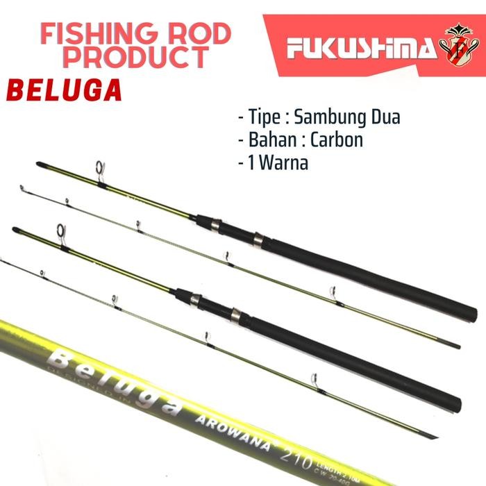 Joran Sambung 2 Carbon Fukushima Tipe Belluga