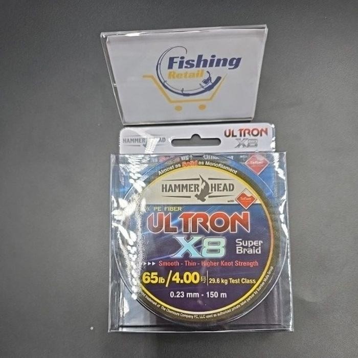 Senar Pancing Pe Hammerhead Ultron X8 150M Black