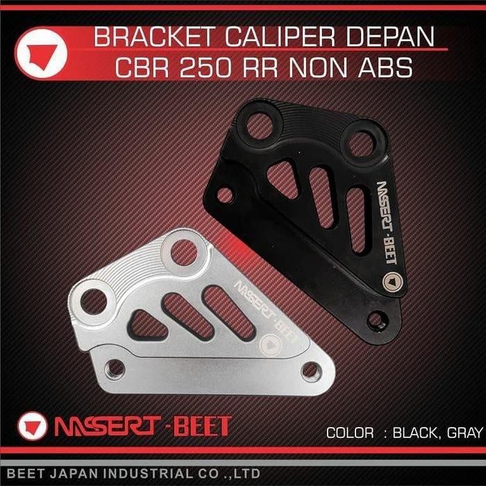 BRACKET KALIPER DEPAN NASSERT BEET CBR250RR NON ABS KALIPER BREMBO KTC