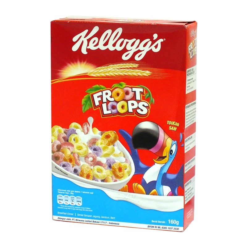 

S71832 KELLOGG`S FROOT LOOPS SEREAL 150GR KOTAK MAJU BERSAMA (20250910)