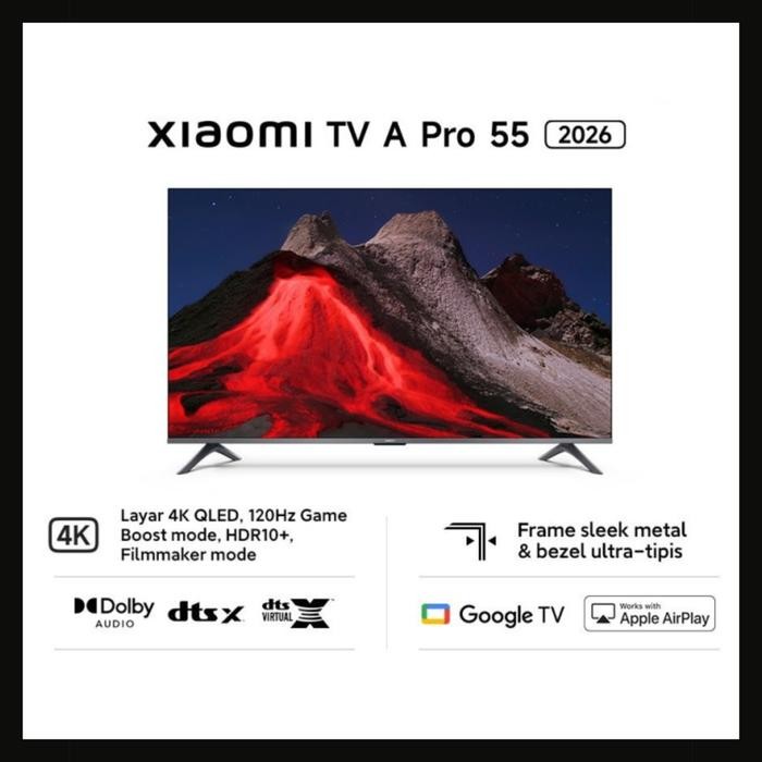 Pilihan- Xiaomi Mi Tv 4 55 Bezel-Less 55 Inch 4K Hdr Android Smart Tv Bezelless