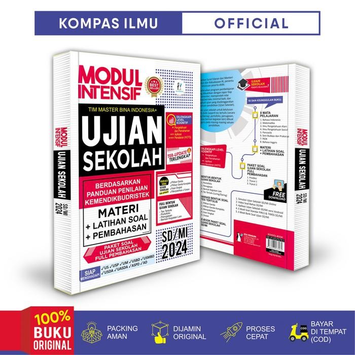 

Buku Modul Intensif Ujian Sekolah SD/MI 2024