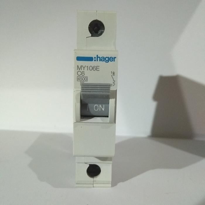 mcb hager 1pol 6A