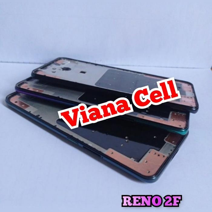Frame Bazel Tulang Tengah Oppo Reno 2F Ori Tatakan Lcd