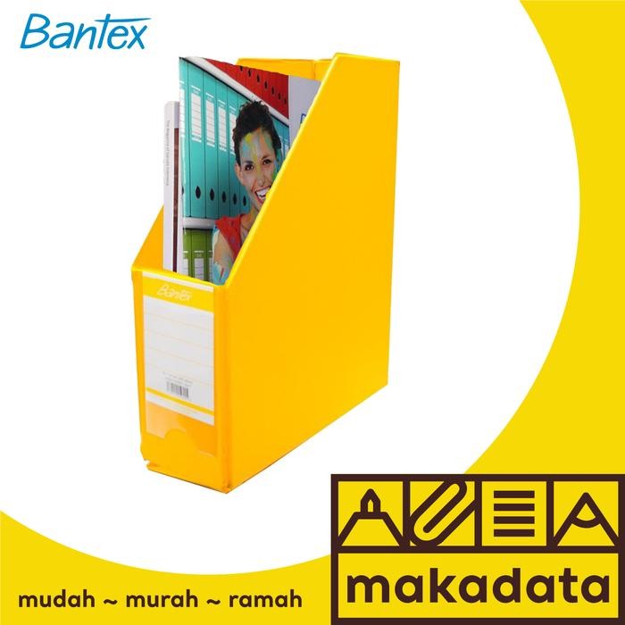 

OJ BOX FILE MAGAZINE FILE BANTEX 4011 10 CM UKURAN FOLIO WARNA YELLOW
