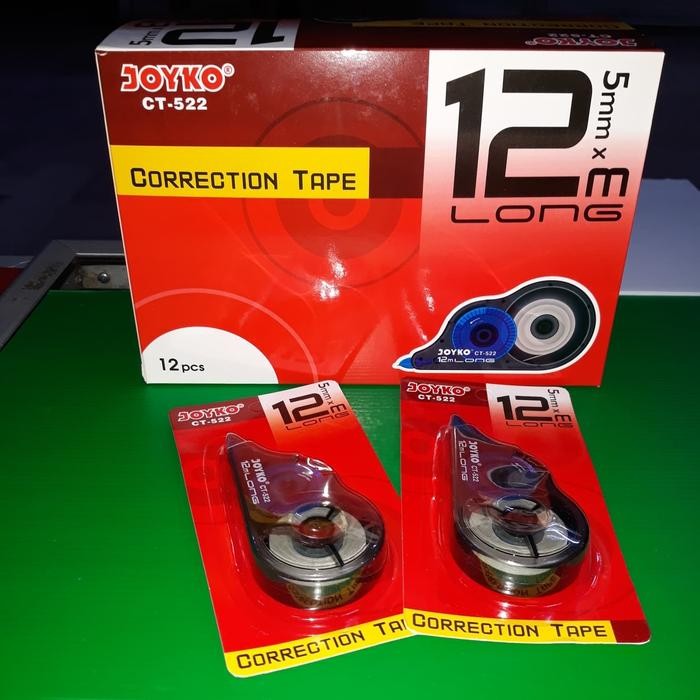 

New Tip ex kertas correction tape Joyko CT 522