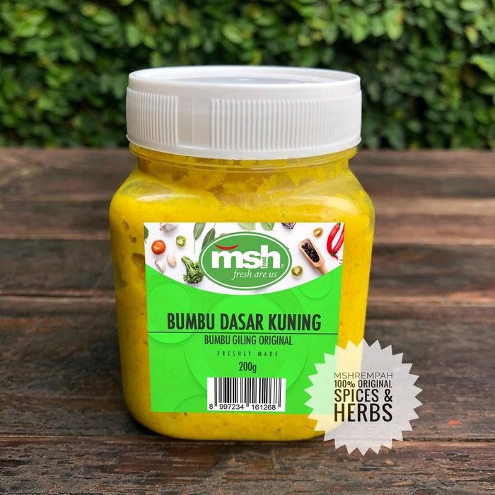 

Stok Baru MSH Bumbu Dasar Kuning 200g