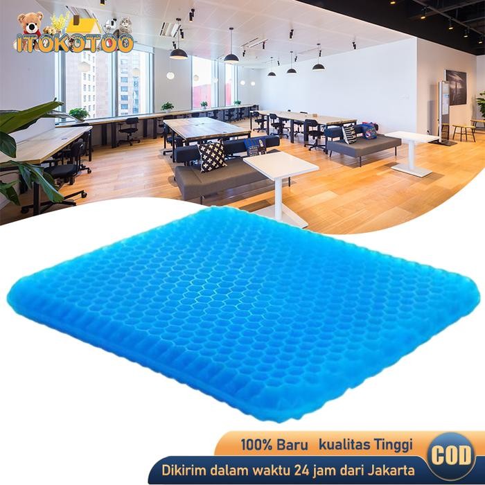 Alas Duduk Silikon Gel Original Cooling Silicon Gel Seat Cushion