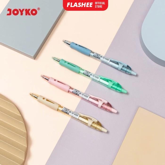 

New Flashee Gel Pen Pulpen Pena Joyko GP-265AN Q4 Gel 0.5 mm