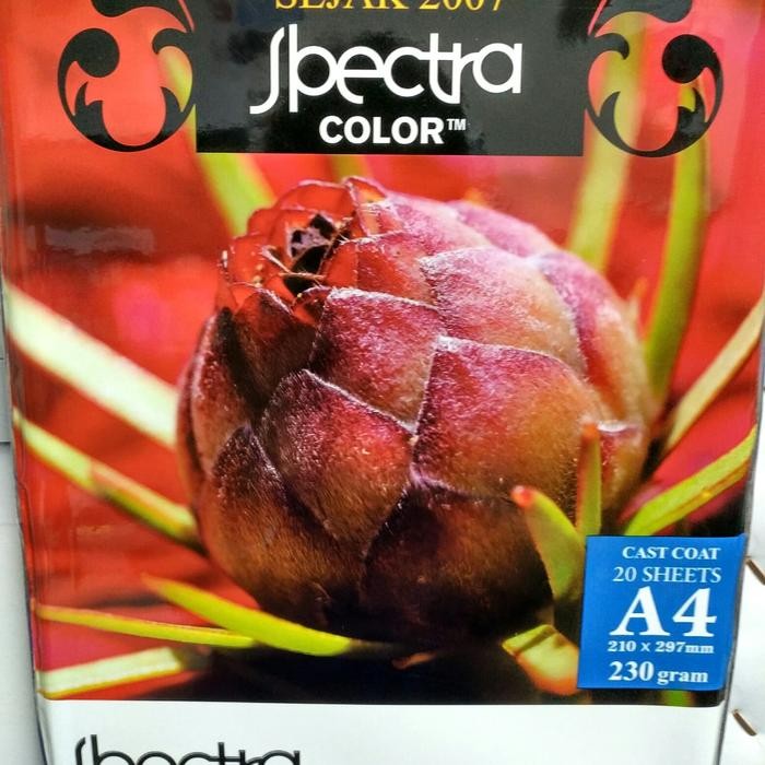 

Spectra Glossy Photo Paper A4 - 230 gram