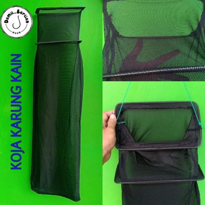 Koja Kain Koja Karung Tempat Ikan Ring Kotak Damil_Berlian