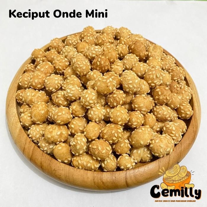 

Pilihan- [Cemilly] 1 Kg/500Gr Keciput Onde Mini Cemilan Snack Kiloan
