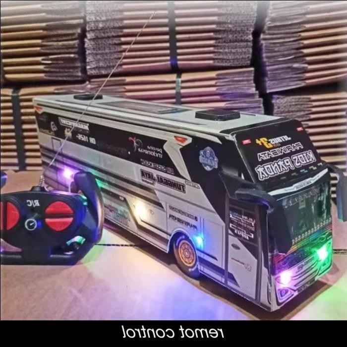 Pilihan- Miniatur Bus/Bis Indonesia Remote Control Rc Kayu Homemade Termurah