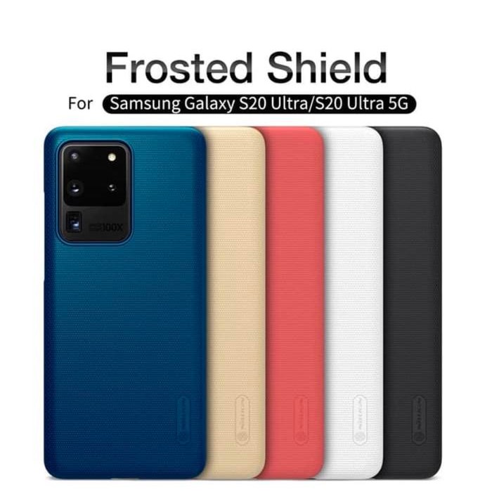 Samsung Galaxy S20 Ultra Nillkin Hard Case Frosted Free Stand Hp