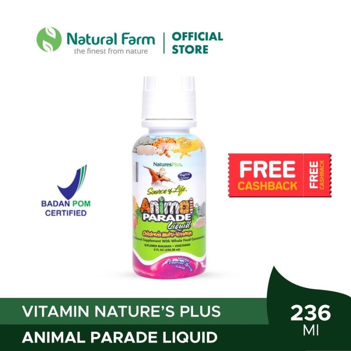 Natures Plus Animal Parade Liquid 8oz