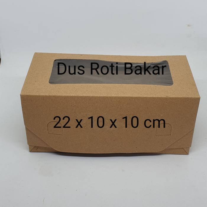 Dus Roti Bakar Mika 22x10x10 cm Box Roti Bakar