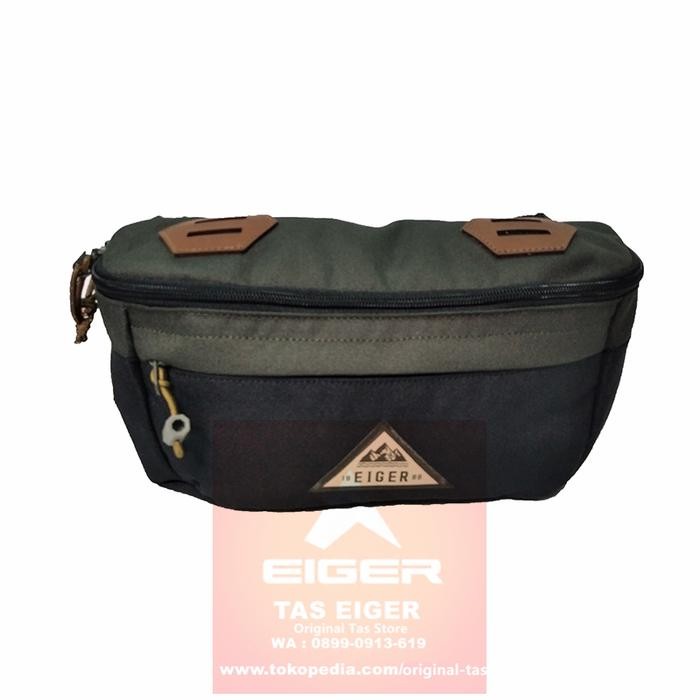 Tas Sling Waist Bag Eiger 910005338 Wanderdrift 4.0 Black