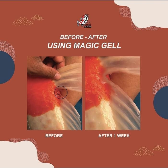 MAGIC GEL OBAT LUKA IKAN KOI