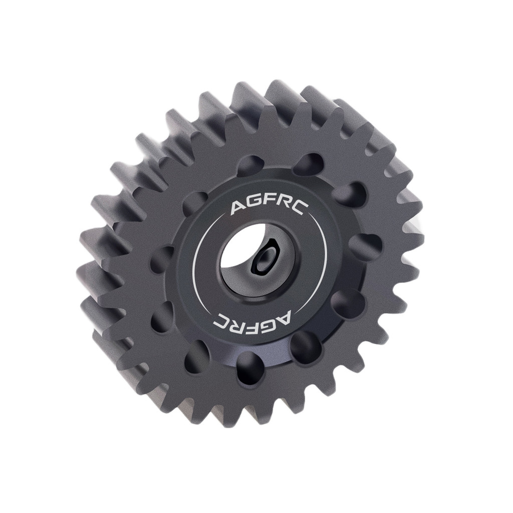 AGFRC PG18T8 - PG46T8 V2 Hardened Steel 8MM MOD1 18-46T Pinion Gear for High Speed Runs and Drag