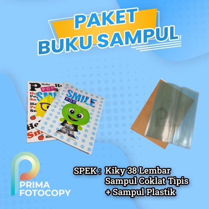 

Paket Buku Sampul KIKY 38 Sampul Coklat Tipis dan Sampul Plastik