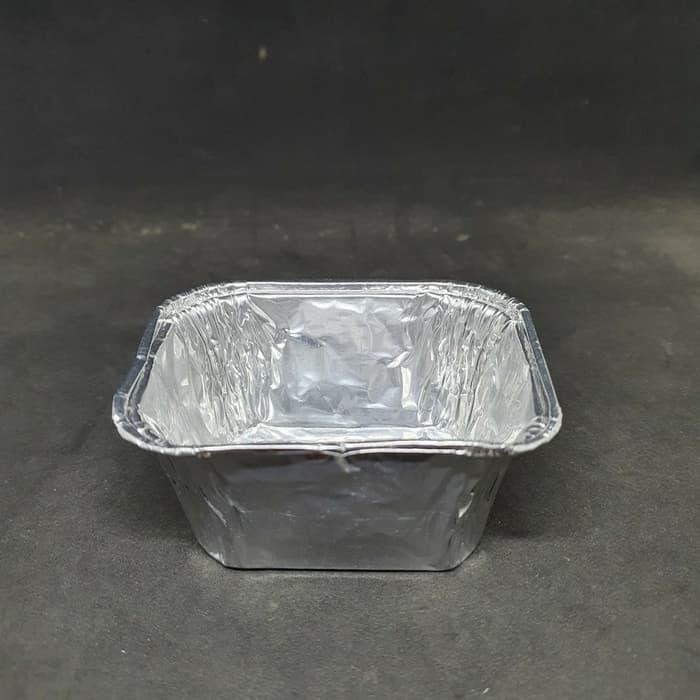 Alumunium Foil Cup Tray BX 0350 / BX-350 / BX350 + TUTUP PLASTIK