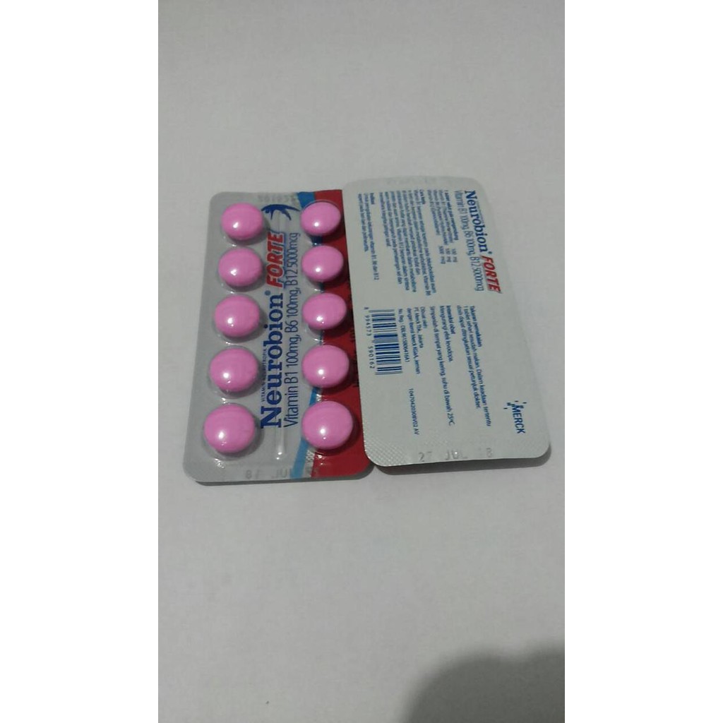 ORIGINAL Neurobion forte neurobion merah vitamin neurotropik