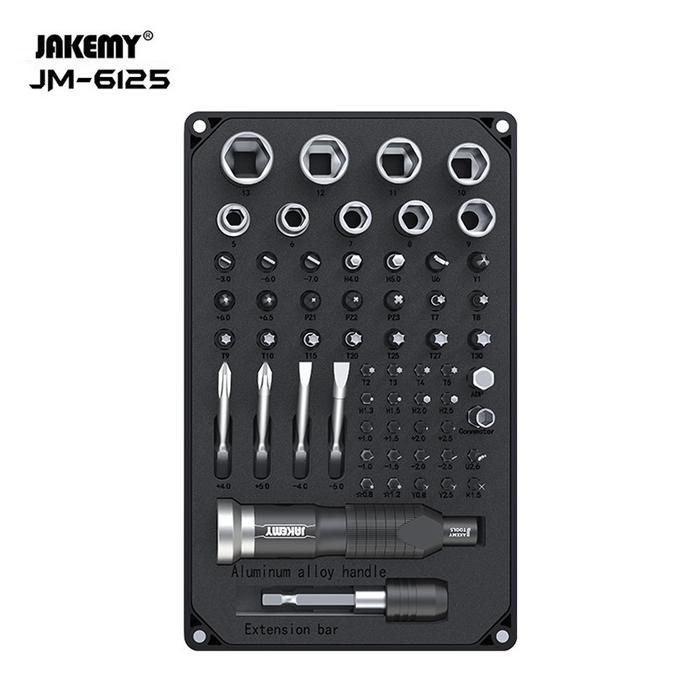 JAKEMY OBENG SET IPHONE P2 KUNCI SOK MACBOOK PRO AIR TORX JM-6125