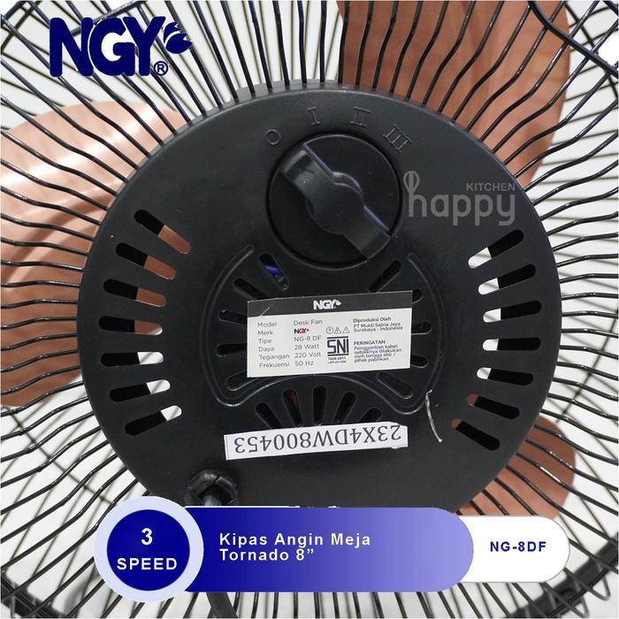 Nagoya Kipas Angin Meja Tornado 8 Inch Desk Fan NG 8 DF Tornado