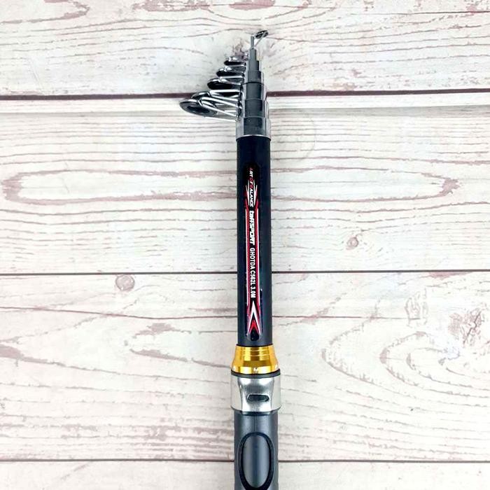 Joran Pancing Antena Teleskopik 3.0M Carbon Fiber Kolam Sungai Danau (TERBAIK) (TERBARU) (TERMURAH)