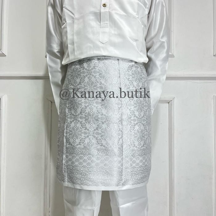 TERMURAH Songket pria Melayu // rumpak songket pria melayu // songket samping pria melayu // songket